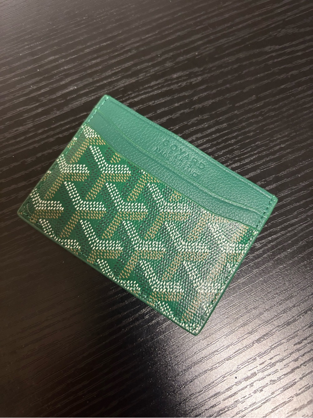 Goyard Green Card Holder